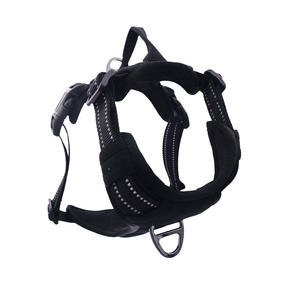 Arnés <span class=keywords><strong>para</strong></span> perro sin tirones, Chaleco de malla de hilo reflectante que absorbe los golpes, ajuste cómodo, <span class=keywords><strong>correa</strong></span> ajustable antiescape, Collar <span class=keywords><strong>para</strong></span> mascotas <span class=keywords><strong>para</strong></span> <span class=keywords><strong>perros</strong></span> - Product Image 5