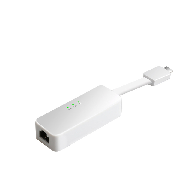 2.5G Type C Ethernet Adapter Type C to Gigabit Ethernet RJ45 LAN 10/100/1000/2.5Gbps Mbps Network Adapter
