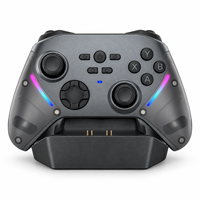 Manette de jeu sans fil avec joysticks TMR, verrouillage des gâchettes bidirectionnel, station de charge, 2 boutons arrière, manette multiplateforme