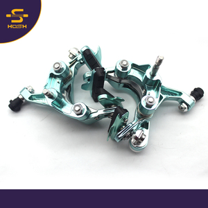 HOSH JSQ-1 Kaliper Fren Yüksek Kaliteli 3D Hafif Alaşımlı Dövme Alüminyum Dayanıklı Katlanır Bisiklet Fren Pabuçları İki Taraflı Frenleme 340g - Product Image 5