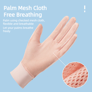 UPF50 + Summer Sunscreen Gants de protection UV Gants de conduite Gants pour protection solaire UV