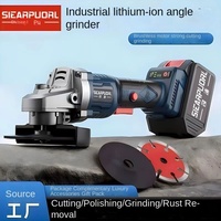 Meuleuse d'angle sans balais haute puissance à batterie lithium, découpeuse multifonctionnelle, ponceuse, polisseuse électrique, vente en gros