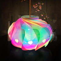 Lampe LED en PVC en forme de puzzle, idéale comme cadeau, puzzle 3D lumineux