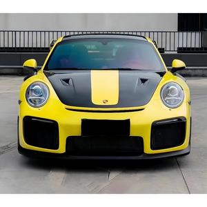 GT nuovo cofano motore in fibra di carbonio secco e Kit carrozzeria per Porsche <span class=keywords><strong>911</strong></span> 991 per la sostituzione e l'installazione - Product Image 6