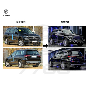 Kit de Mejora Exterior Estilo <span class=keywords><strong>Maybach</strong></span> para MERCEDES BENZ GLS X167 2020-2025 |   Juego Completo de Parachoques + Rejilla Delantera para <span class=keywords><strong>SUV</strong></span> Clase GLS - Product Image 2