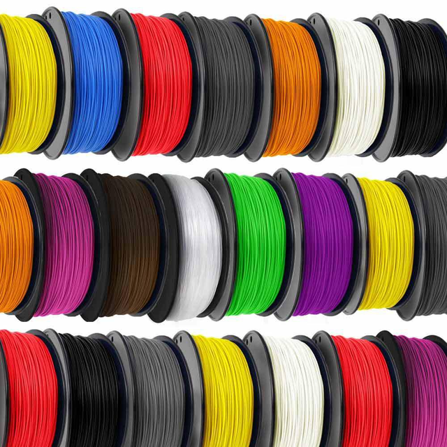 300+ Color High Quality 3D Printer Filament 1kg 1.75mm PLA ABS TPU PETG HIPS Rods Factory Direct Dimensional Accuracy Within