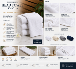 Serviette de bain pour hôtel en coton 100% de haute qualité, unie, teinte, douce, très absorbante, personnalisable, vente en gros pour les spas - Product Image 3