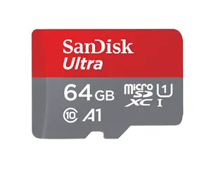 Cartões de memória SanDis originais novos 64GB
