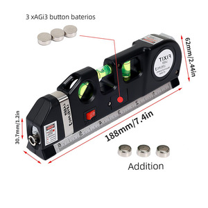Factory Mini Portable <b>Laser</b> Leveler,High Precision Bubble <b>Laser</b> Measuring <b>Level</b> Ruler ABS Housing Wall Hanging Tile Construction - Product Image 1