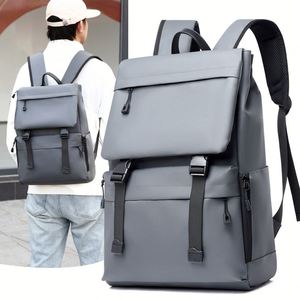 High-End Lightweight Large Capacity Casual Business Mochila <b>Waterproof</b> Bagpack Travel Back Pack Laptop Bag <b>Backpacks</b> - Product Image 1