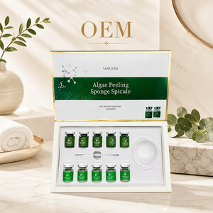 Essence liquide d'algues rafraîchissante, essence hydratante pour le visage à base de plantes, soin quotidien, fabricant OEM de marque privée, fournisseur - Product Image 5