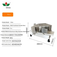 Éplucheur manuel de légumes pour tomates et concombres