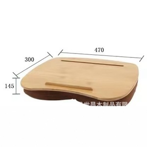 Wooden Laptop Tray Portable <b>Computer</b> <b>Desk</b> With Pillow Sofa Backrest Support For Home Office Use - Product Image 4