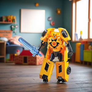 Robot transformable de juguete, modelo de dibujos animados - Product Image 2