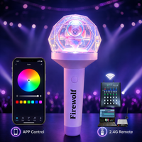 Barra de Luz LED Inalámbrica con Diseño de Diamante, Control de Grupo 2.4G, Logotipo y Color de Luz Personalizables para Días Deportivos, Eventos en Estadios y Apoyo a los Fans
