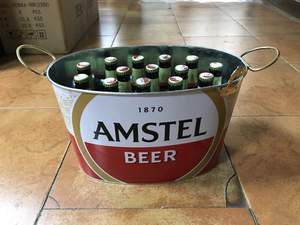 Hs thép ice bucket sáu chai bia chủ với logo khuyến mãi cho cắm trại dã ngoại thể thao hộp mát giữ mục làm mát hộp ngực - Product Image 3