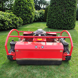 Mini cortacésped con control remoto inalámbrico de 24V, cortador de césped a gasolina DIY para uso en el jardín y el hogar - Product Image 1