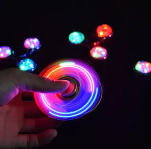 ET 2025 Thiết Kế Mới Đầy Màu Sắc Nhấp Nháy <span class=keywords><strong>Fidget</strong></span> <span class=keywords><strong>Spinner</strong></span> Căng Thẳng Cứu Trợ Đồ Chơi LED Spiner Đồ Chơi Ánh Sáng Nhiều Màu Sắc Ngón Tay <span class=keywords><strong>Spinner</strong></span> - Product Image 4