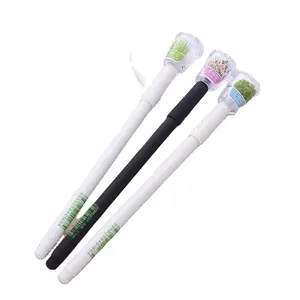 Eurolucky yeni Can büyümek çim jel kalemler Mini saksı jel mürekkep kalemi yaratıcı ilginç jel kalemler toptan