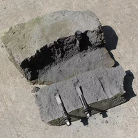 Cales et éclisseurs de maçonnerie pour la fendage de roches en carrière, diamètres 14/20/22/24/32/34/36mm, éclisseurs manuels pour la brise de blocs de roche