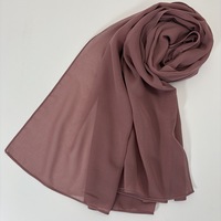 Vente en gros de hijabs, châles islamiques, bandeaux et foulards musulmans en mousseline de soie épaisse à prix abordable
