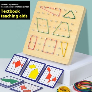 Tablero de Clavijas Creativo Montessori para Educación Temprana en Jardín de Niños, Rompecabezas de Geometría, Material Didáctico que Beneficia la Inteligencia - Product Image 6