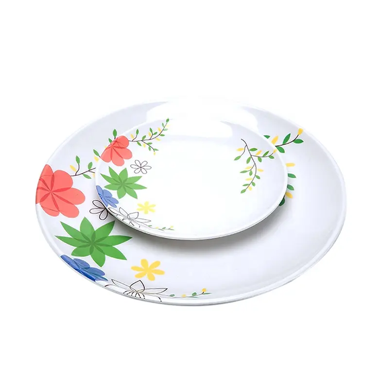OEM оптовая цена Ресторан использовать пластик меламина ware индивидуальный заказ цветочный дизайн меламина ware в Китае