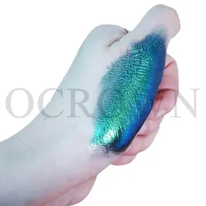 OEM und ODM Super Chameleon Pigment Chrom pulver Farb verschiebung Glimmer pulver Chamäleon Pearl Pigment Jar Package