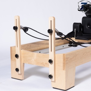 Máquina de Pilates Reformer Portátil, Plegable, Ajustable, Ecológica, con Núcleo de Roble, Equipo de Gimnasio, <span class=keywords><strong>Yoga</strong></span> Comercial - Product Image 5