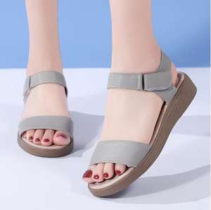 <span class=keywords><strong>รองเท้า</strong></span><span class=keywords><strong>แตะ</strong></span><span class=keywords><strong>ผู้</strong></span>หญิงแบบสวมพื้นเรียบแฟชั่นฤดูร้อนใ<span class=keywords><strong>ห</strong></span>ม่ สำ<span class=keywords><strong>ห</strong></span><span class=keywords><strong>รับ</strong></span>สุภาพสตรีวัยกลางคนและผู้<span class=keywords><strong>สูงอายุ</strong></span> พื้นนุ่มกันลื่น ใส่ได้ทุกโอกาส เหมาะสำห<span class=keywords><strong>รับ</strong></span>คุณแม่ - Product Image 2