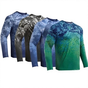 เสื้อเชิ้ตตกปลาแขนยาวสำหรับผู้ชาย ป้องกันแสงแดด UPF 50 ผลิตจากโพลีเอสเตอร์ 100% น้ำหนักเบา แห้งเร็ว ระบายอากาศได้ดี เหมาะสำหรับกิจกรรมกลางแจ้งและการเดินป่า - Product Image 2