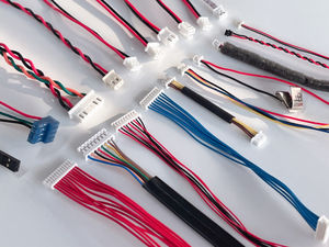 JST SH 1.0mm özel kablo demeti PCB otomobiller için JST SH 02V-S 08V-S serisi PVC ile yalıtımlı - Product Image 5