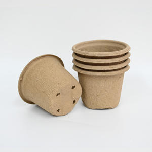 Macetas Ecológicas de Pulpa Moldeada, Biodegradables, para Semilleros, Cuadradas y Redondas, para Plantas de Interior y Exterior - Product Image 6