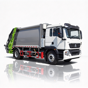 Camión de basura compactador Sinotruk HOWO Tx 18000L para la recolección de basura municipal - Product Image 1