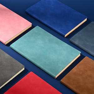 Nouveau design A5, bloc-notes de <span class=keywords><strong>bureau</strong></span> personnalisé en similicuir, logo imprimé UV, reliure collée, cadeaux, carnets - Product Image 4