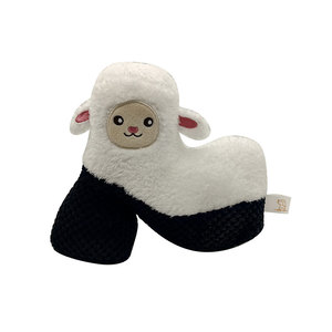Giocattolo da masticare per animali domestici con sigillo <span class=keywords><strong>bianco</strong></span> e nero tacchi alti peluche di peluche che mordono i denti molari giocattoli per cucciolo di cane - Product Image 1