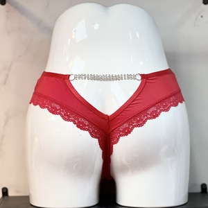 High Quality Sexy Women's Low Waist Hip Hollow Chain Underwear <b>Thong</b> Fashionable Lace Women's Underwear - Product Image 2