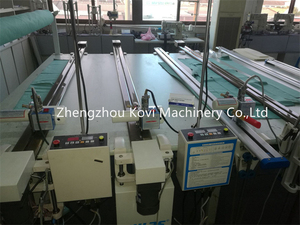 เครื่องตัดผ้าอัตโนมัติแบบมีดกลมไฟฟ้า รางตรง สำหรับตัดผ้าและสิ่งทอ - Product Image 6