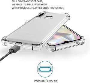 <span class=keywords><strong>Per</strong></span> <span class=keywords><strong>Samsung</strong></span> Galaxy Copertura Della Cassa A70E, Flessibile Molle di Tpu Antiurto Bumper <span class=keywords><strong>Custodia</strong></span> Protettiva Trasparente <span class=keywords><strong>Per</strong></span> La Galassia A70E Coque Telefono - Product Image 3