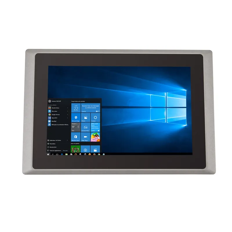 Tablette PC industrielle tactile capacitif LCD, 10x15 pouces, processeur Core i7 i5 J1900, tout-en-un, 2x lan, xCOM GPIO