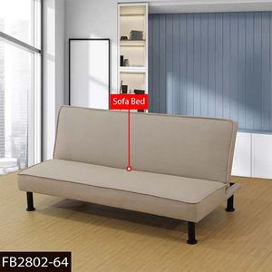 Modern 3-Seater Designer Sofa <b>Bed</b> Futon Foldable Without Armrest for Bedroom or Apartment-Available for Wholesale - Product Image 5