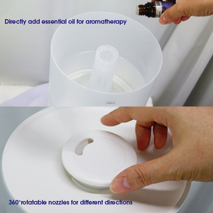 Увлажнитель воздуха 4 л с функцией ночного освещения и пультом ДУ для спальни и больших помещений - Product Image 3