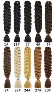 Cheveux synthétiques résistants à la chaleur, pré-étirés, 165g, 82 pouces, pour tresses africaines, marque Outres Green Package, autorisation de la marque - Product Image 6