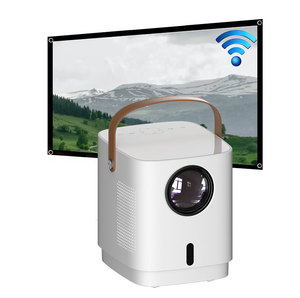 Rigal E1 Mini proyector Led 5 gam không dây projecteur nhà thương mại mini nhỏ cầm tay điện thoại <span class=keywords><strong>HDMI</strong></span> máy chiếu cho cắm trại - Product Image 1