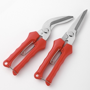 Cisailles à tôle à tête droite et courbée, cisailles de découpe de tôles en acier inoxydable, ciseaux de découpe de plaques de <span class=keywords><strong>fer</strong></span> robustes - Product Image 1