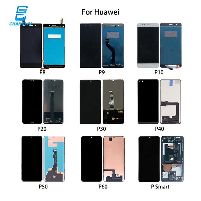 P7 P8 Max Lite Display P9 LITE P10 PLUS Selfie P20 PRO P30 P40 5G P40 PRO+ Lcd Screen for huawei Touch Frame Replacement