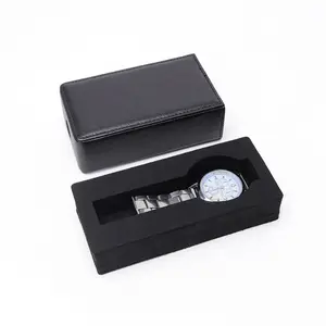 Custom Logo Storage Box Gift Box Hot-selling Style Black Rigid Paper Box Watch For Watch