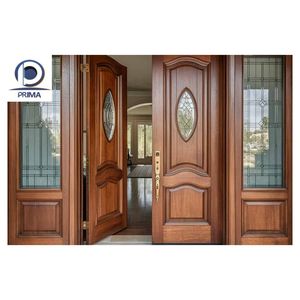 <span class=keywords><strong>Porta</strong></span> Moderna in Legno Massello su Misura con Struttura Antieffrazione e Zanzariera in Fibra di Vetro Antivento, Opzioni per Interni - Product Image 4
