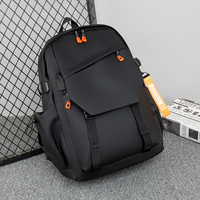 Sac à dos pour ordinateur portable en PU imperméable, grande capacité, pour loisirs, mode, voyage en extérieur, école, étudiant