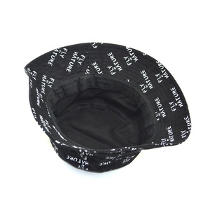 Duy Nhất Bên Tùy Chỉnh Tất Cả Các Thiết Kế In Xô Mũ <span class=keywords><strong>Cap</strong></span> Màu Đen Rộng vành Người Đàn Ông Golf Bông Mũ Câu Cá Cho Nam Giới - Product Image 6